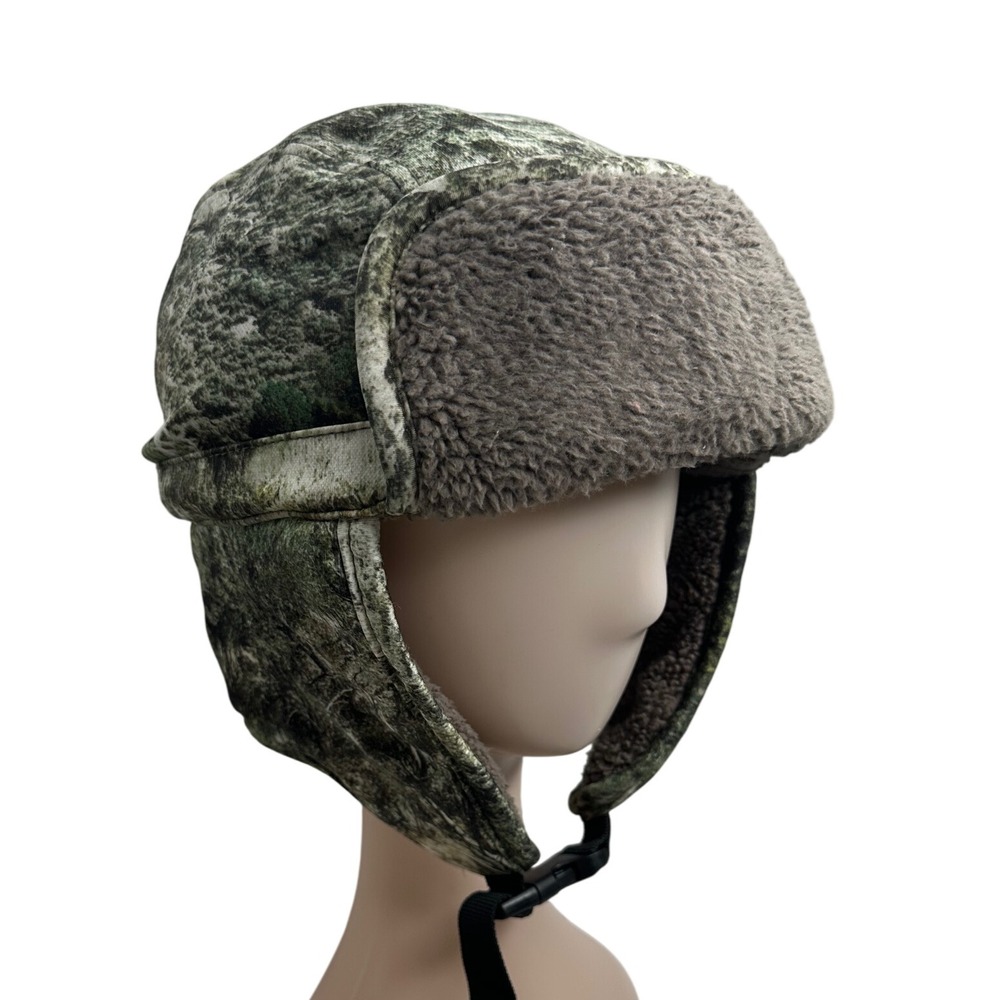 Mossy Oak Camo‎ Trapper Hat Hunting Winter Hat Sherpa Lined Warm Ear Flap osfa